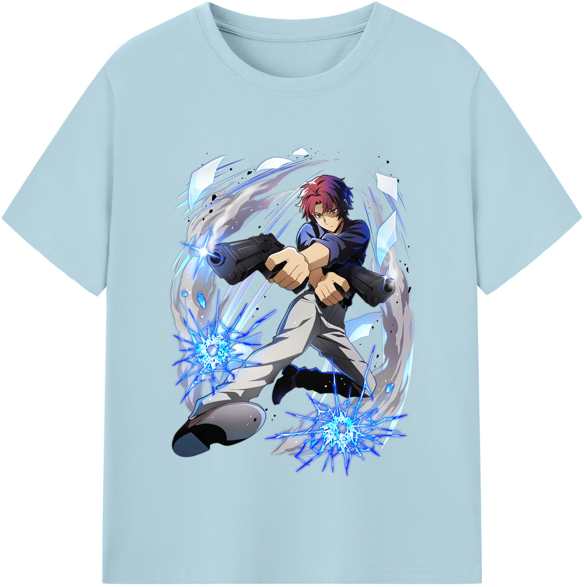 （画像用） 文豪ストレイドッグス Bungo Stray Dogs 綿100％半袖Tシャツ（フロントプリント）